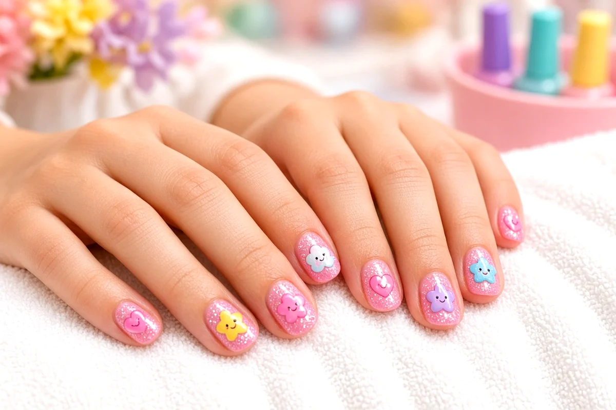 Kids nail care for little VIP guests
