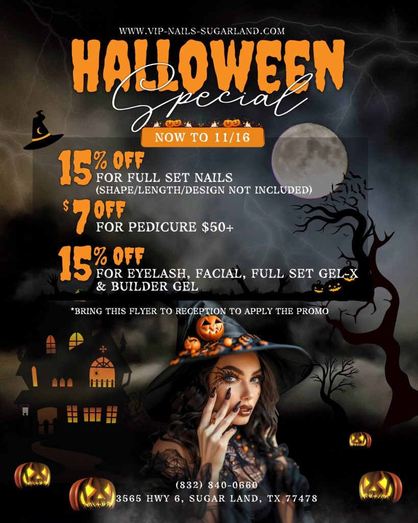 VIP NAILS SUGARLAND – Special Halloween Voucher (2) (1)