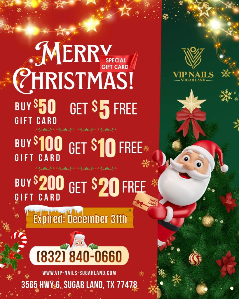 VIP Nails Spa Sugar Land – X’mas Gift Voucher (2) (1)